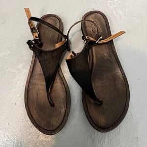 Freebird by Steven Palm Harness Flip Flop Sandals Size 39